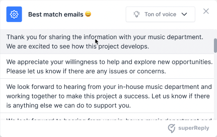 Free email reply generator software